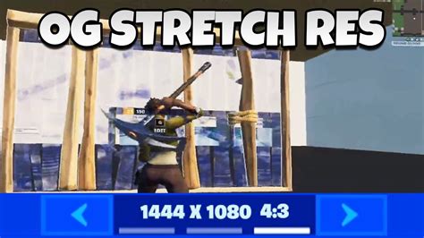 How To Use Og Stretched Resolution Season 6 Best Stretched Resolution