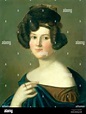 . Portrait of Wilhelmina (Minna) Planer (1809-1866), first wife of ...