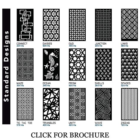 Decorative Screen Designs Laser Cut Steel Panels Perth