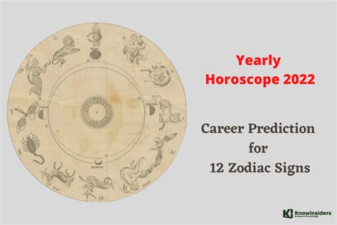 Career Yearly Horoscope 2022 Astrological Prediction For All 12 Zodiac Signs Knowinsiders