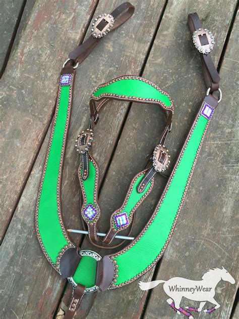 Lime Green Tack Set By Whinneywear Horse Tack Horse Crazy Girl