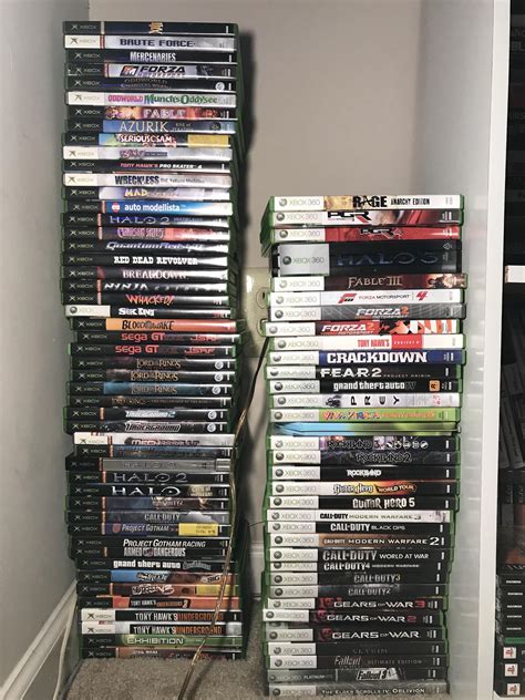 My Xbox And Xbox 360 Collection So Far Gamecollecting