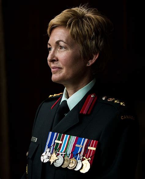 Col Jennie Carignan At The Canadian Armed Forces College In Toronto