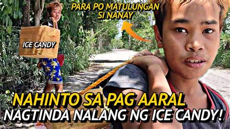 dose anyos na batang nagtitinda ng ice candy walang inisip kundi makatulong sa kanyang ina