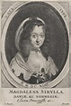 Portrait of Magdalena Sibylla of Saxony, Crown Princess of … free ...