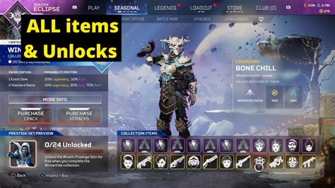 Apex Legends Wintertide Collection Event All Items And Unlocks Store