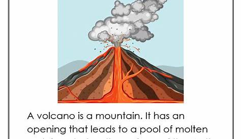 volcano science experiment worksheet