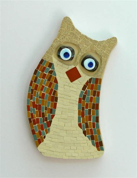 Mosaic Owl Wall Art By Rana Cullimore