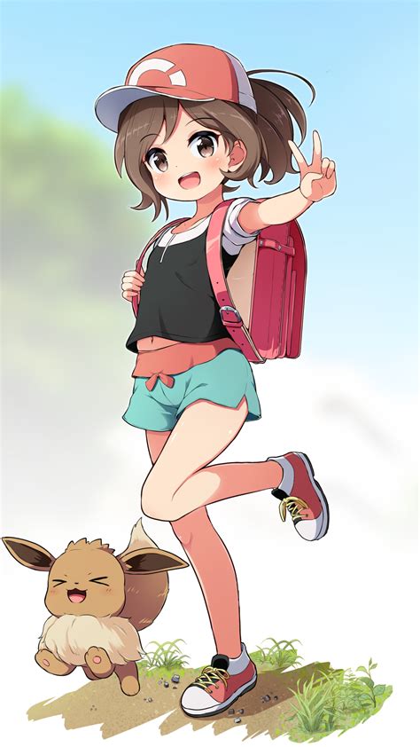 Eevee And Elaine Pokemon And More Drawn By Nekono Rin Danbooru