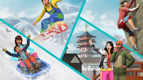 The Sims 4 Snowy Escape Expansion Pack Micat Game