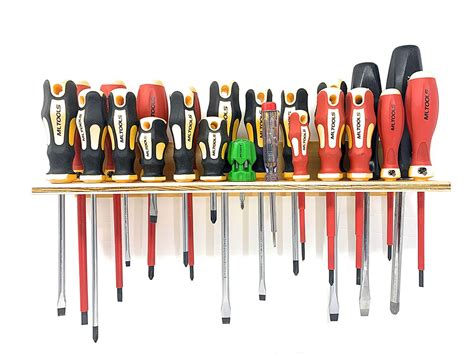 Itsusapro 23 Screwdriver Organizer Wall Mount Tool Holder Made In
