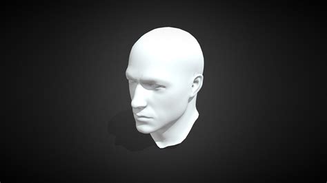 human head download free 3d model by vistaprime [f46d952] sketchfab