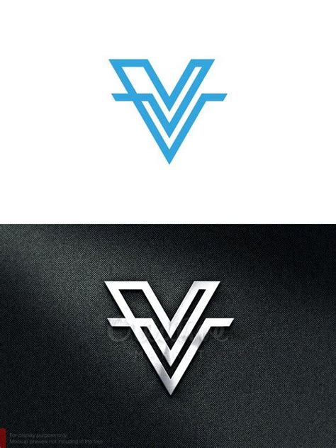 Letter V Logo Logo Design Template Lettering Letter V