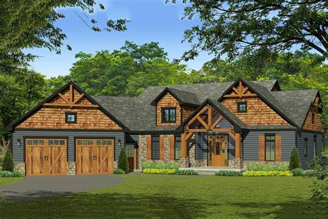 Plan 790036glv 3 Bed Mountain Craftsman With Great Outdoor Spaces In