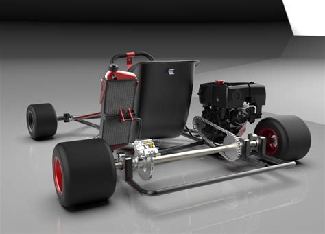 Go kart car chassis | 3D CAD Model Library | GrabCAD