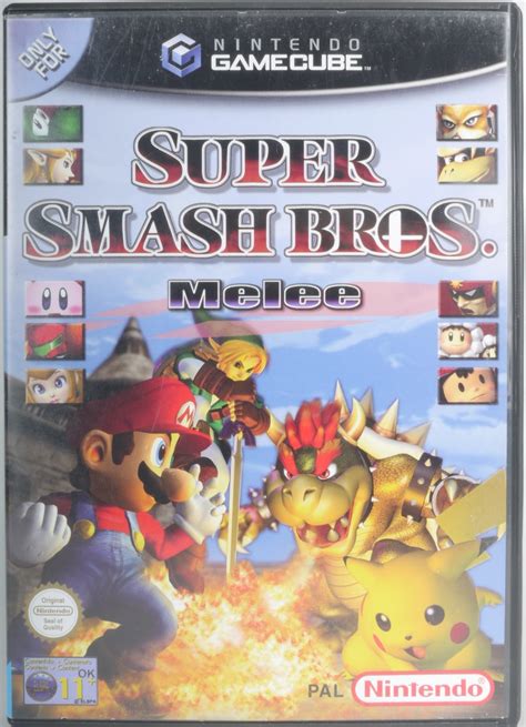 Super Smash Bros Melee Gamecube Retro Console Games Retrogame