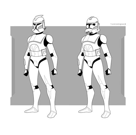 Clone Trooper Character Card Template By Transtronicengineer On Deviantart