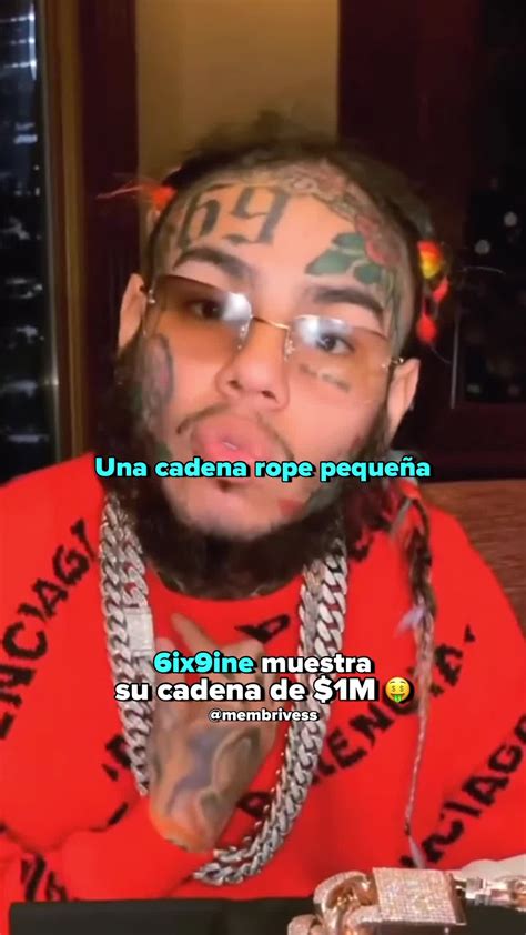 La Cadena De 1 Millón De Dólares De 6ix9ine 💎‼️ La Cadena De 1 Millón