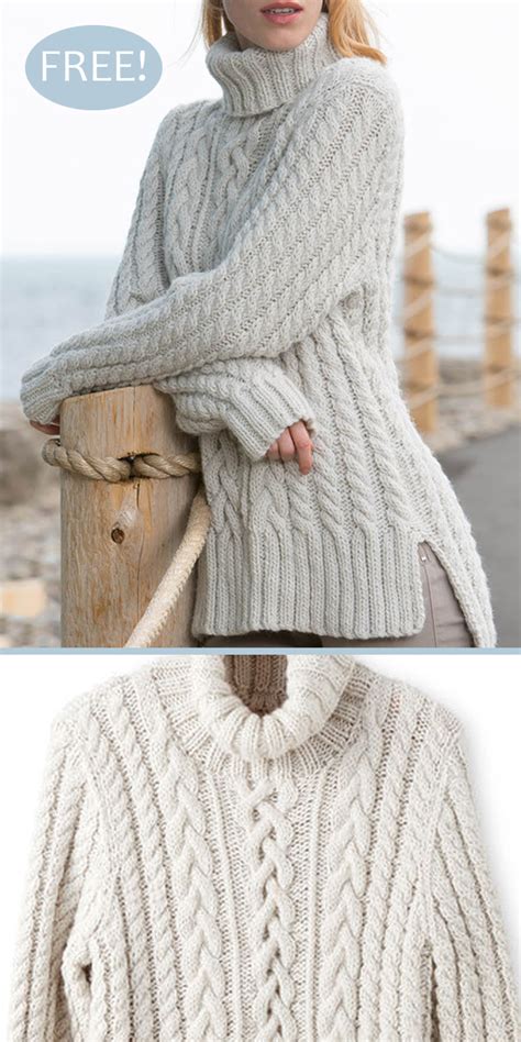 cable knit sweater patterns for women