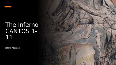 cantos 1 11 of the inferno by dante dante s inferno cantos 1 11 teaching resources
