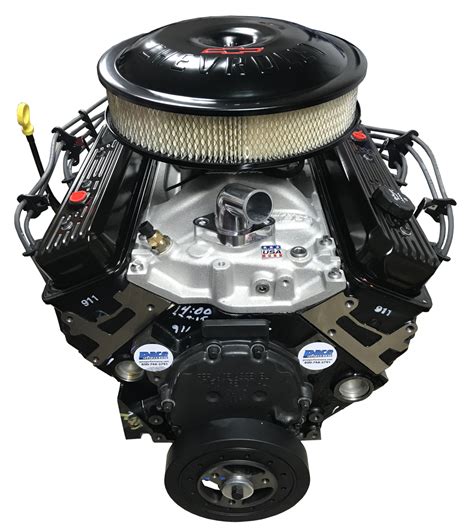 Small Block Crate Engine By Pace Performance 390hp Roller Cam 4 Bolt