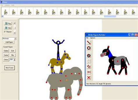 Pivot Free Stick Figure Animation Software