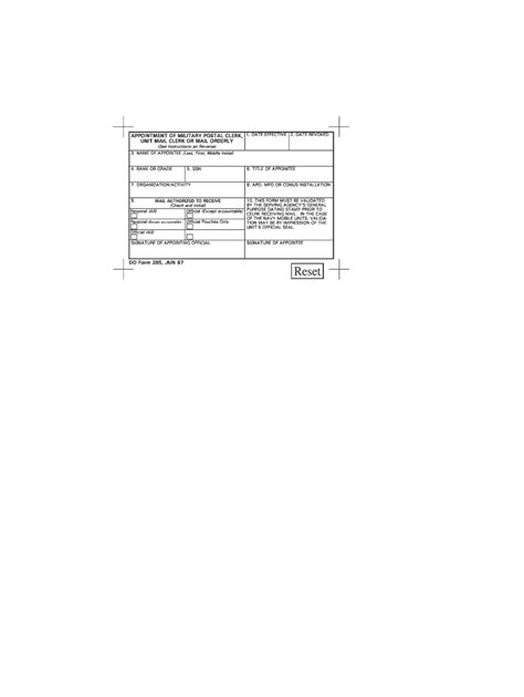 Dd 285 1975 2024 Form Fill Out And Sign Printable Pdf Template