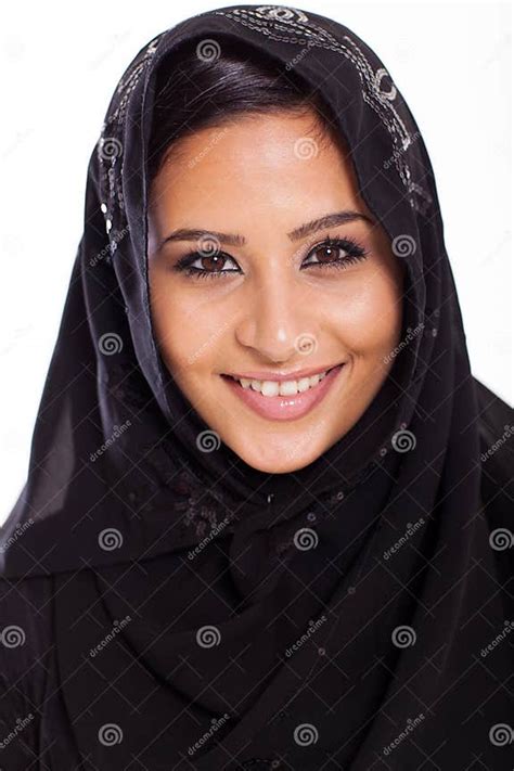 Beautiful Muslim Woman Stock Photo Image Of Joyful Arabian 29836354