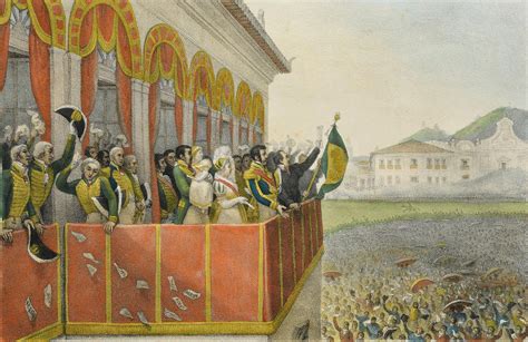 Celebration Of D Pedro I Emperor Of Brazil Painting By Jean Baptiste
