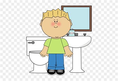 School Bathroom Clipart Bathroom Monitor Clipart Free Transparent