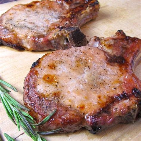 Rub with a dry rub, then roast until done. Oven Baked Bone-In Pork Chops | Recipe | Pork chop dinner, Baked pork, Easy baked pork chops