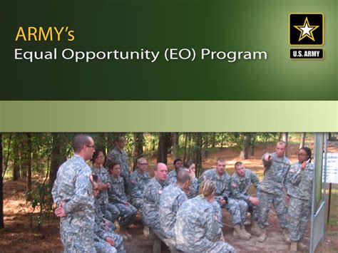 Army Equal Opportunity Powerpoint Ranger Pre Made Military Ppt Classes