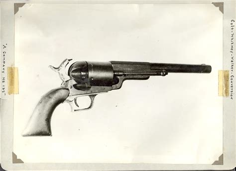 Colt Walker Revolver A Company 137 Conversion View 1 Flickr