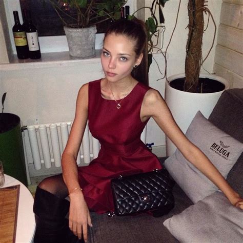 Year Old Lesya Kafelnikova Was Criticized For The Extreme Thinness