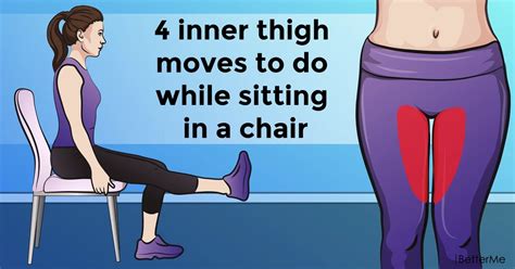 Inner Thigh Workouts At Your Desk
