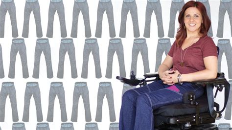Paralyzed Designer Creates Jeans For Women In Wheelchairs Women Jeans
