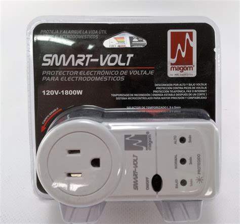 Protector Electrico Para Electrodomesticos Smart Volt 15a Casa Hermes