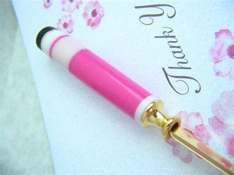 Girly Letter Opener In Cute Pink Stripes A Fun Gift For Her