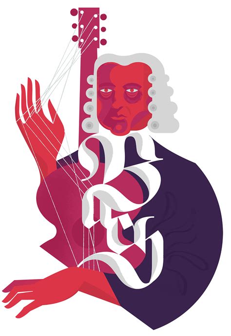 Bach illustration on Behance