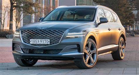 Genesis carves its own space with this classy, athletic new luxury sedan. 2021 Genesis GV80 Arrives Down Under With AU$90,600 Starting Price | Carscoops - Today's ...