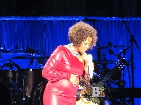 Whitney Houston Might Be Pregnant Is That A Baby Bump