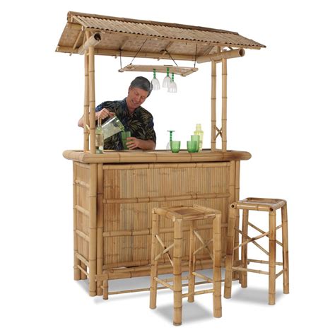 Coco tams is a fun and extremely popular beach bar located just outside of the wharf samui. Genuine Bamboo Tiki Bar - The Green Head