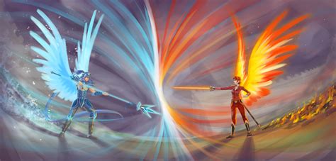 A Song Of Fire And Ice By Ikarus Exe On Deviantart