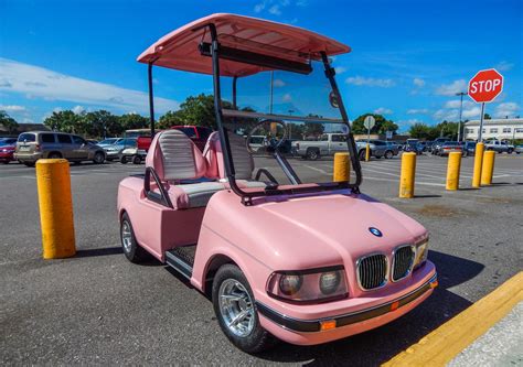 Pink Mary Kay Inspired Bmw Club Car Golf Cart Sun City Center Photos