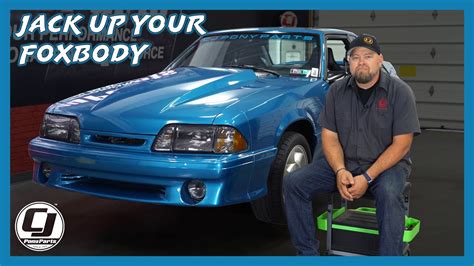 How To Safely Jack Up Your Foxbody Mustang Youtube