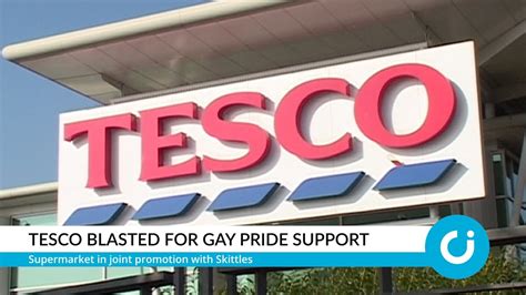 Tesco Blasted For Gay Pride Support Youtube