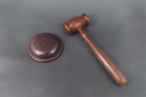 Judges Gavel And Sound Block Ceremonial Mallet Biesanz Woodworks