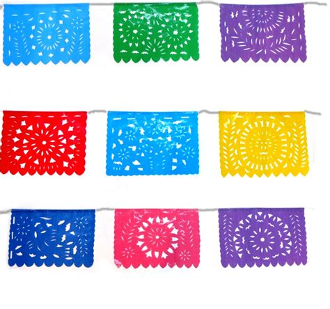 Mexican Party Flags Decorations