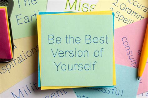 Be The Best Version Of Yourself Integro