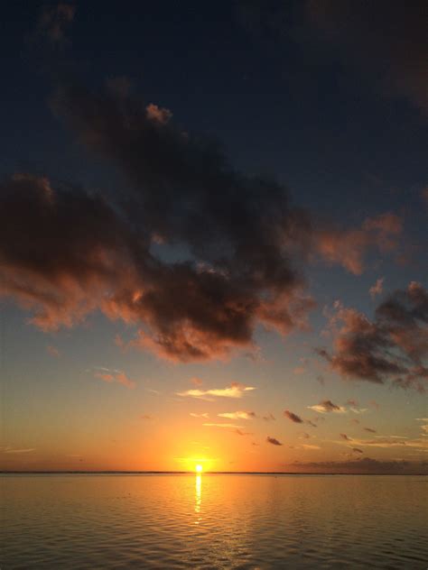 Sunset At Rarotonga Cook Islands Fotografie Kijken